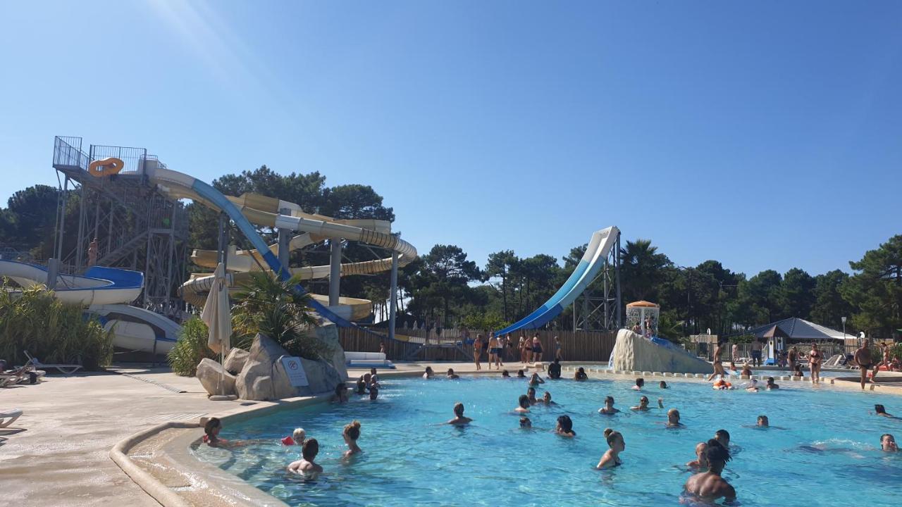 Mobil Home Happiness33 Dans Camping 5 Etoiles Acces Direct Plage Vendays Montalivet Εξωτερικό φωτογραφία